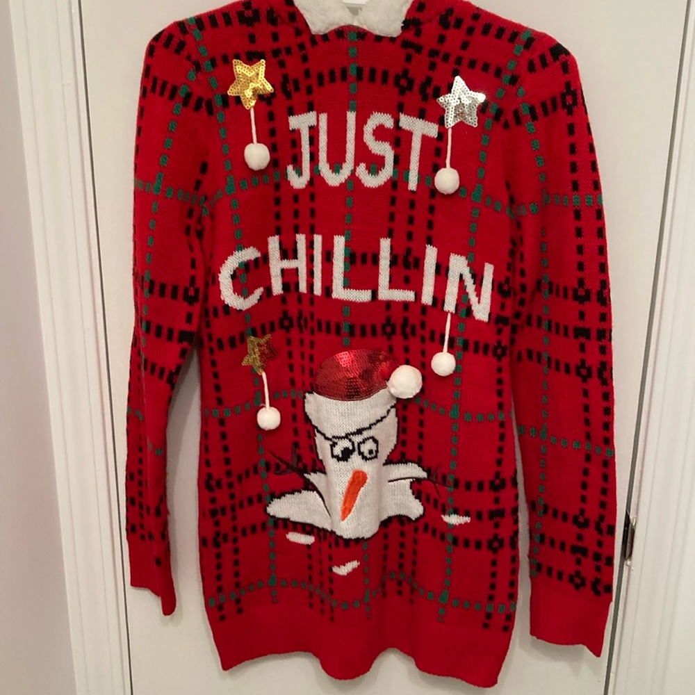 Just Chillin Christmas Sweater